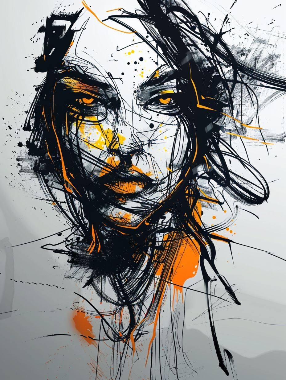 Amber Chaos Portrait