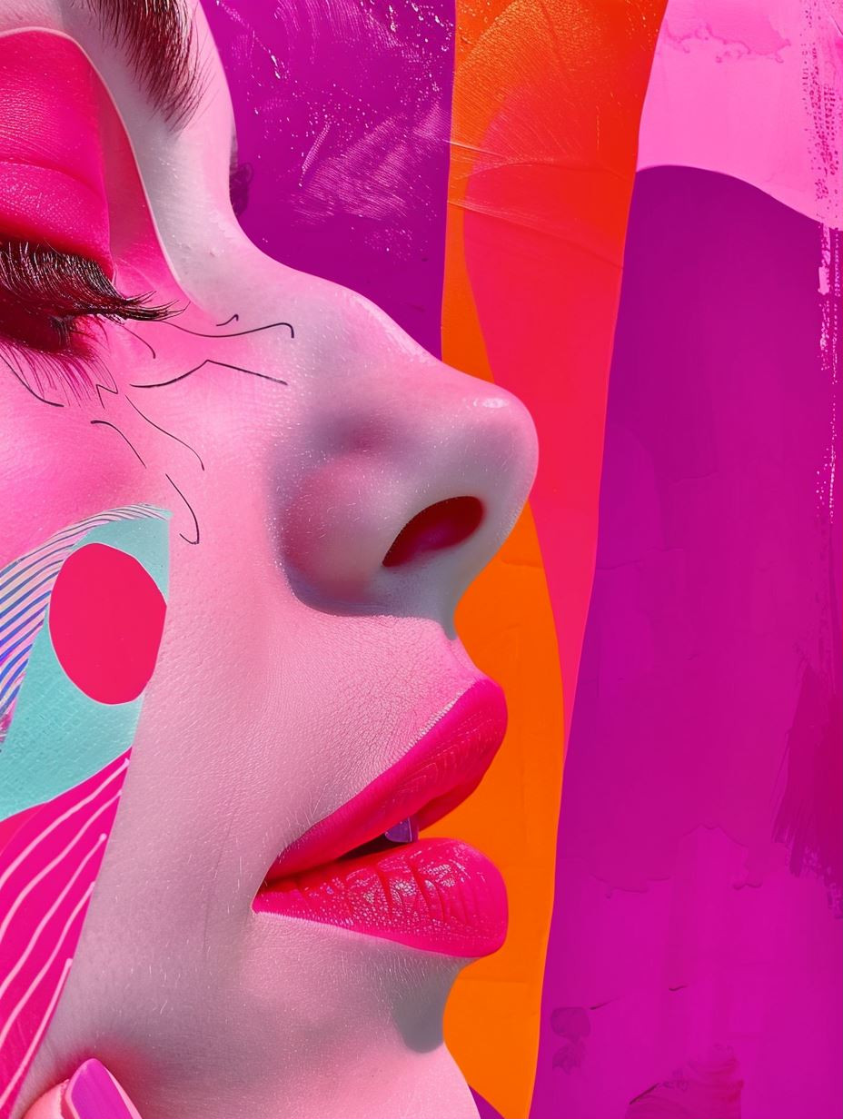 Neon Pop Art Portraiture