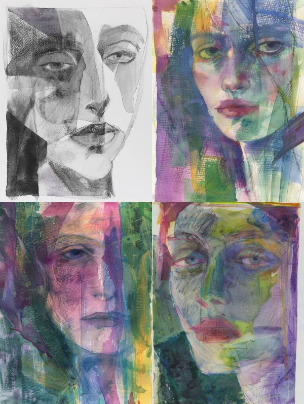 Fragmented Soul Portrait
