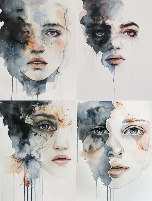 Celestial Watercolor Soul