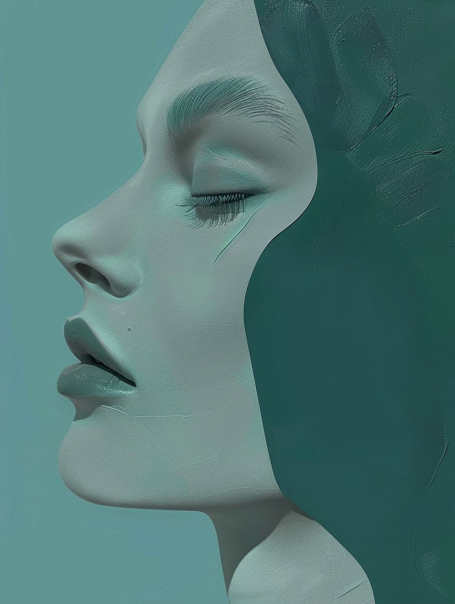 Futuristic Ethereal Digital Sculpture