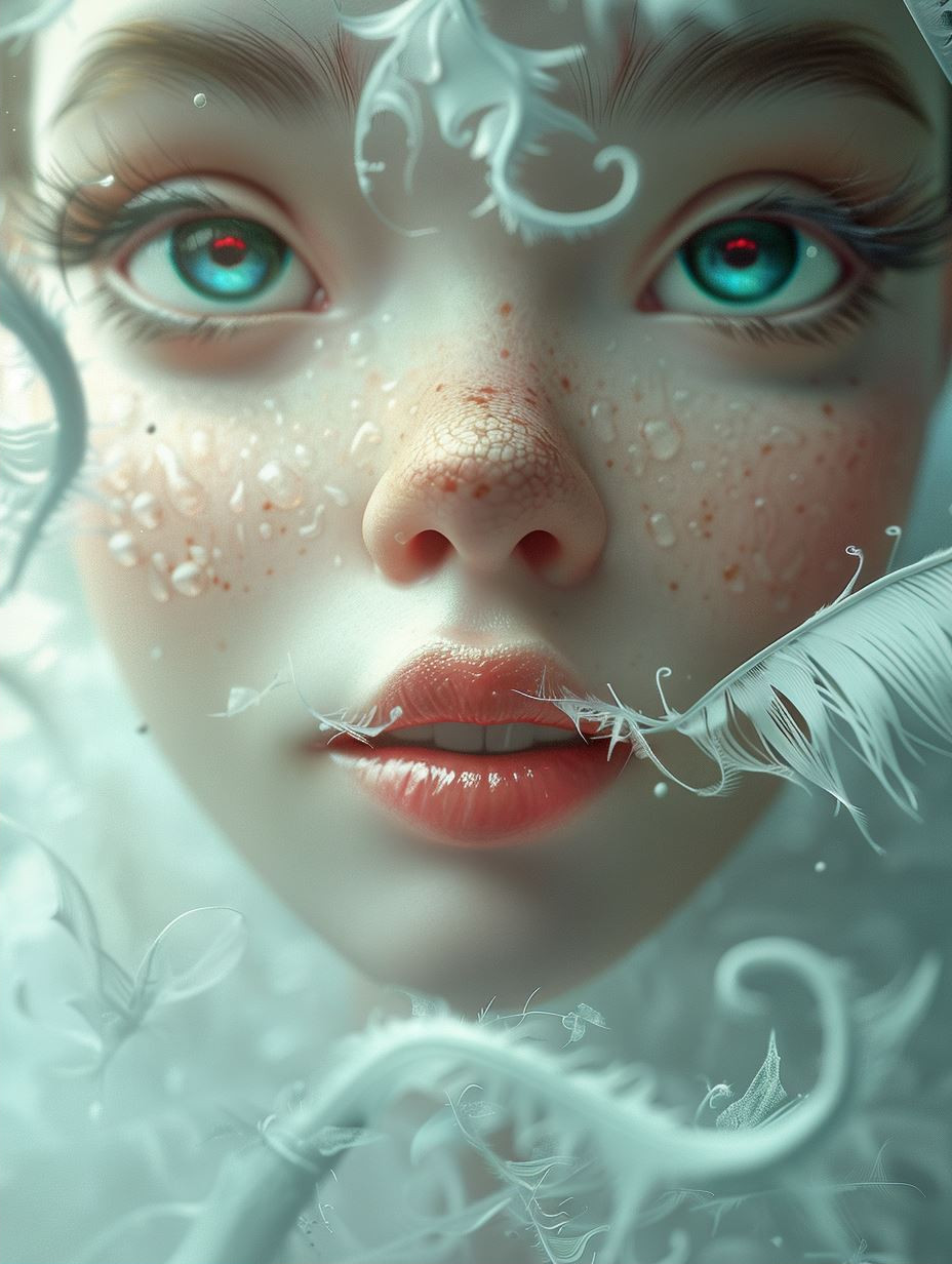 Ethereal Porcelain Dream