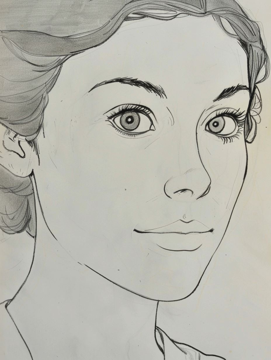Minimalist Graphite Sketch - Image 4