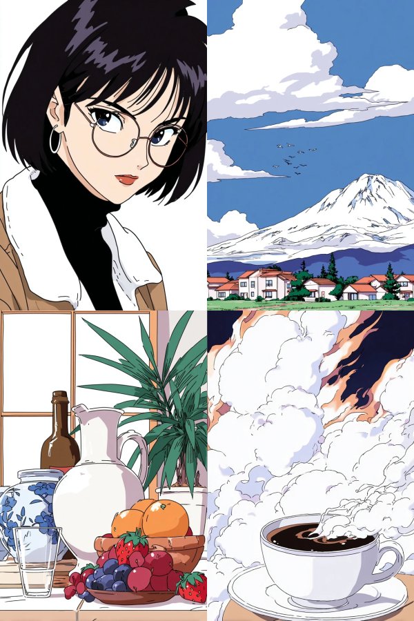 Urban Anime Elegance