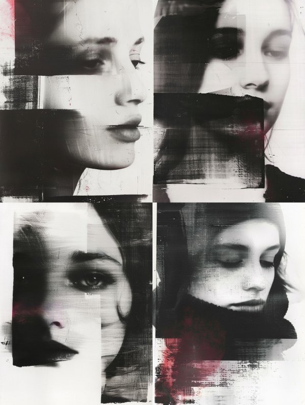 Fragmented Echoes of a Face