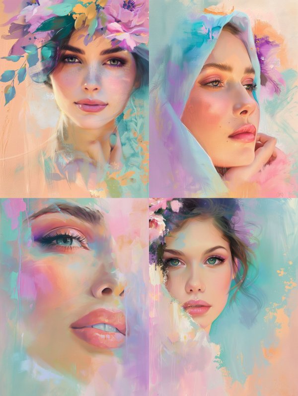 Floral Dream Portrait