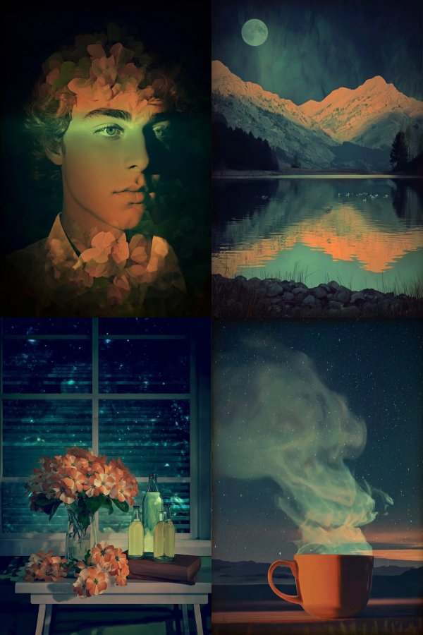 Floral Dream Portrait