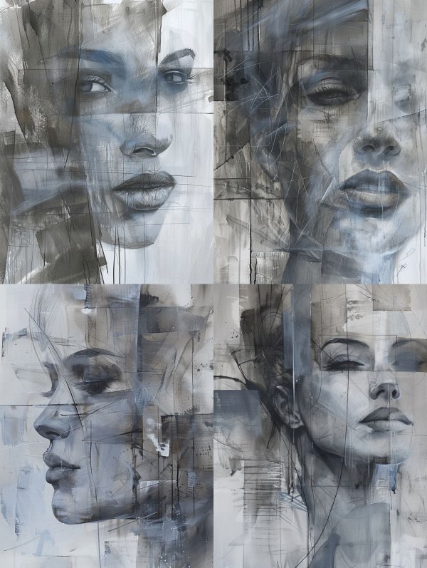 Fragmented Echoes of a Gaze