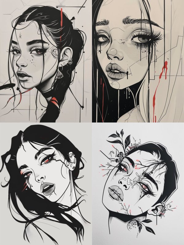 Noir Ink Elegance