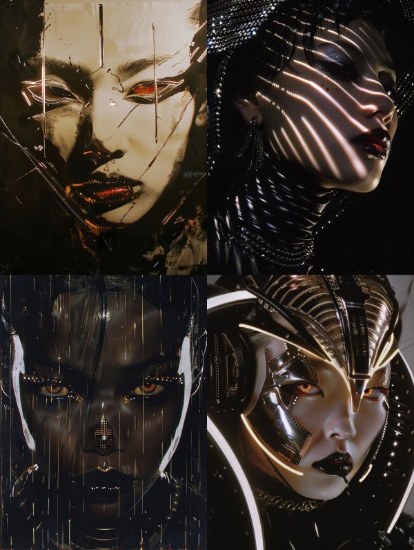 Shattered Gaze of Golden Glass