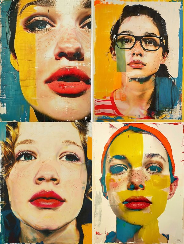 Chromatic Fragment Portrait 3