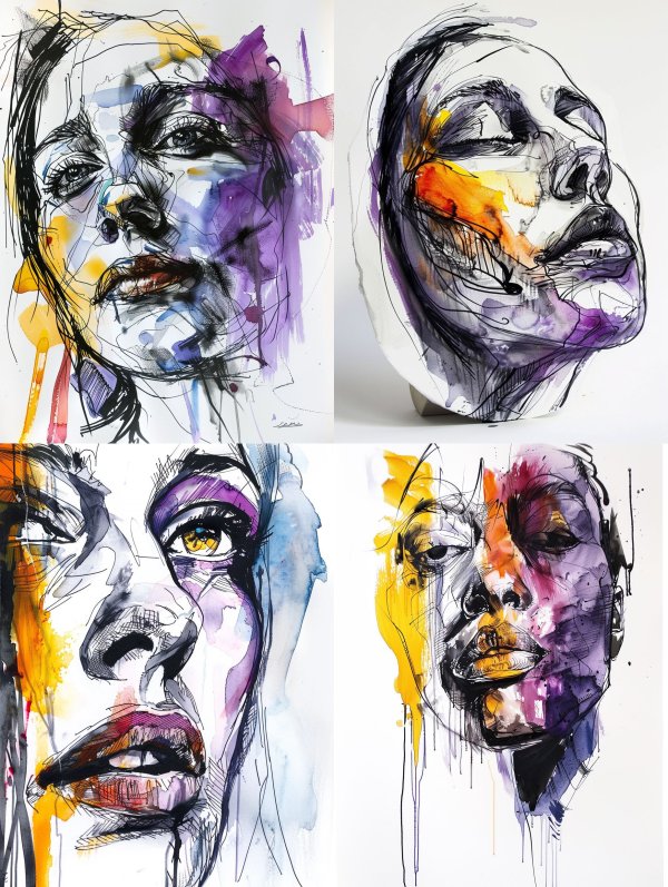 Abstract Ink Soul