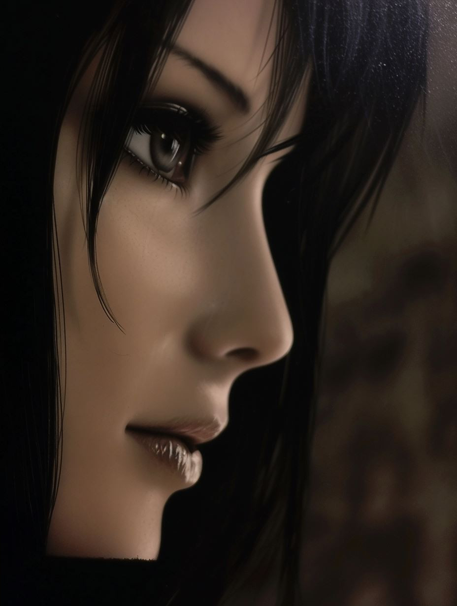 Dark Ethereal Gothic Portrait