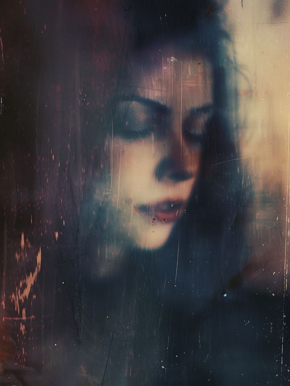 Ethereal Ghostly Portrait