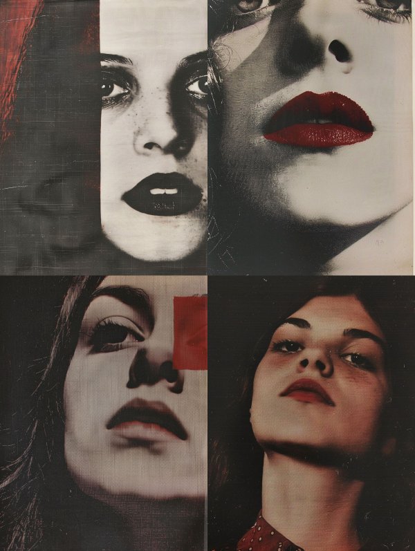 Fragmented Shadows of Feminine Grace
