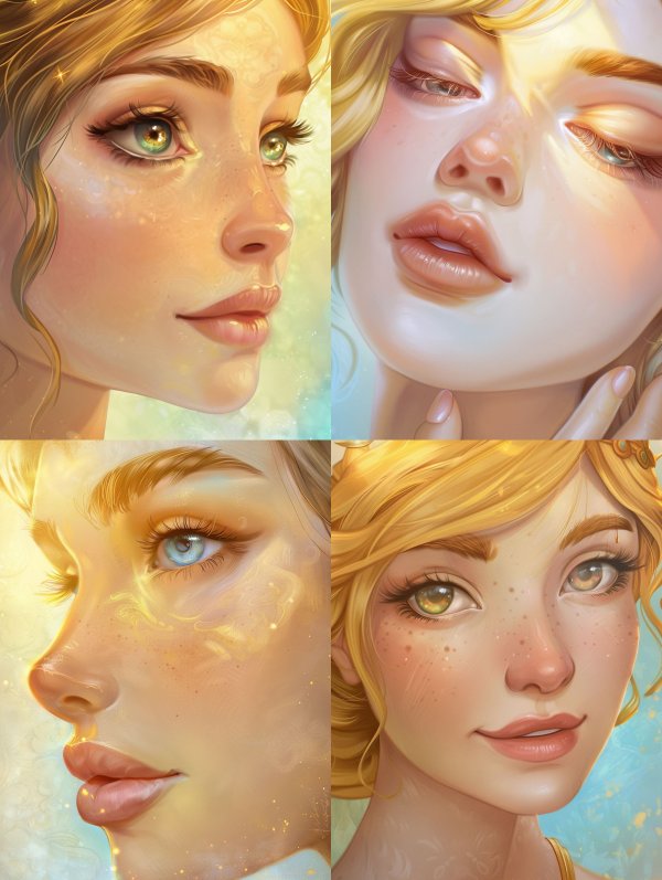 Golden Ethereal Glow