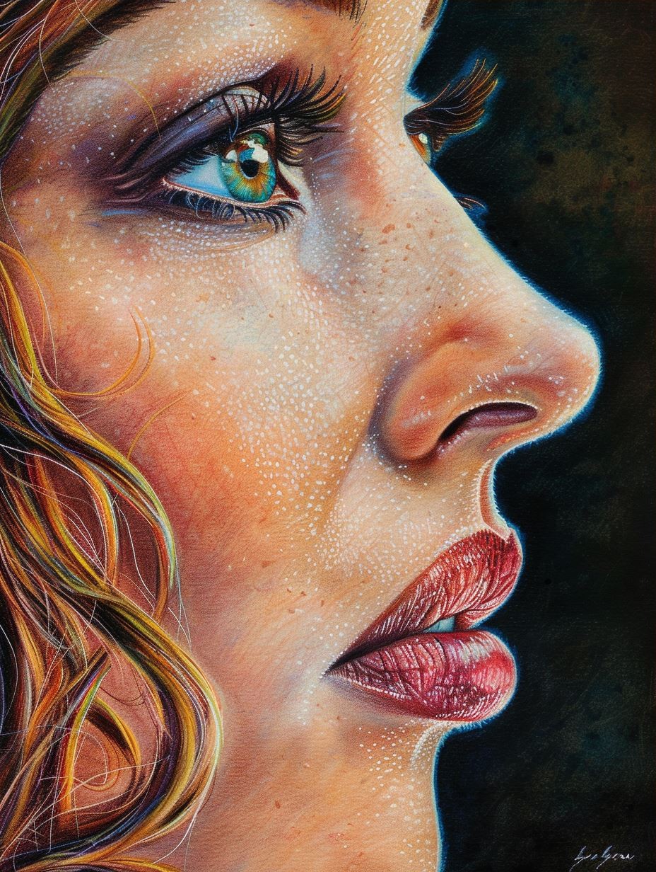Prismatic Dream Portrait