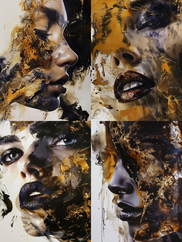 Gilded Fragments of a Dream