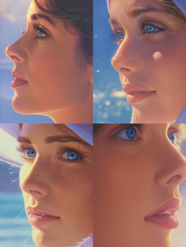 Golden Hour Ethereal Portrait