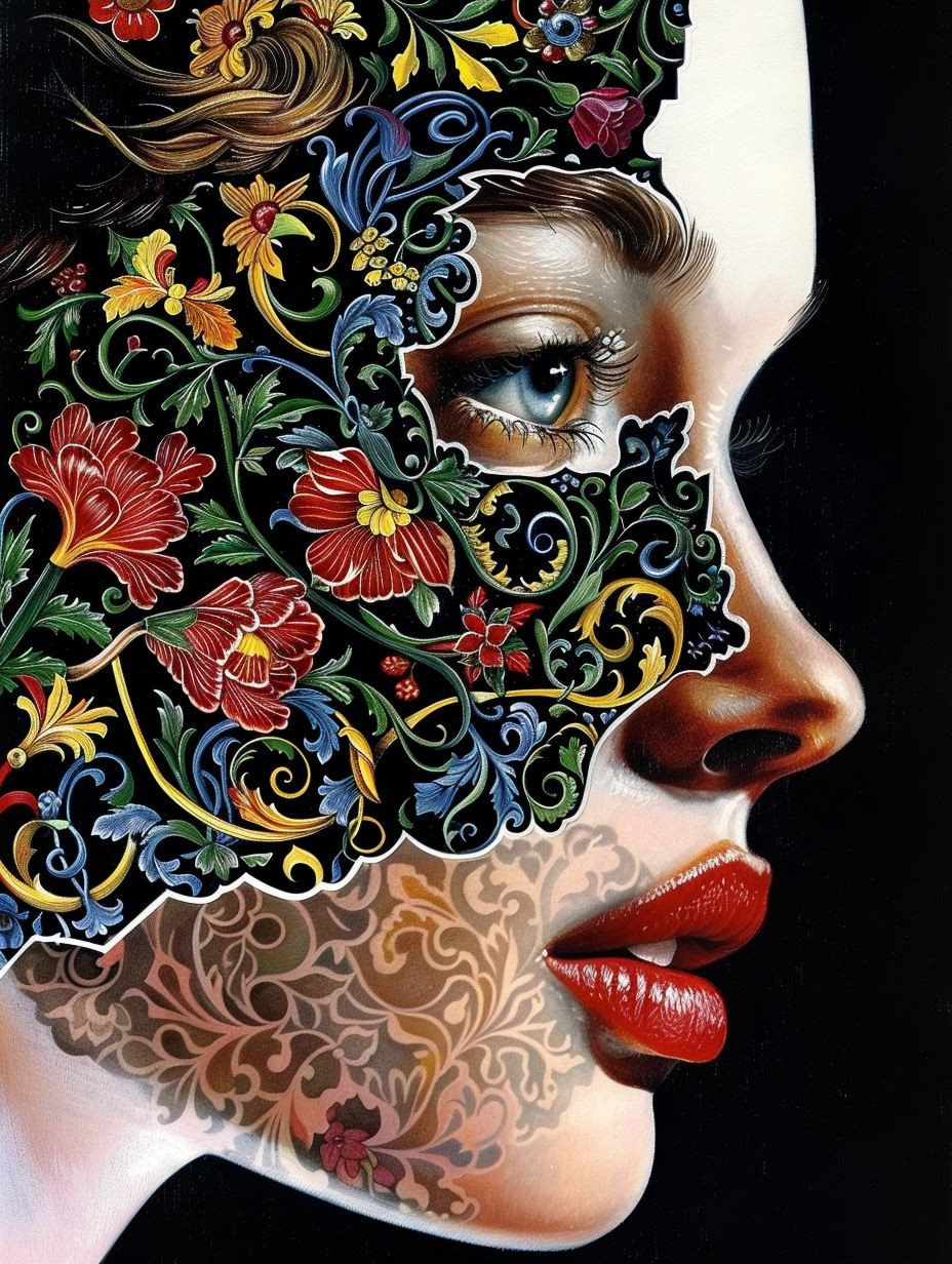 Floral Dream of Ethereal Beauty