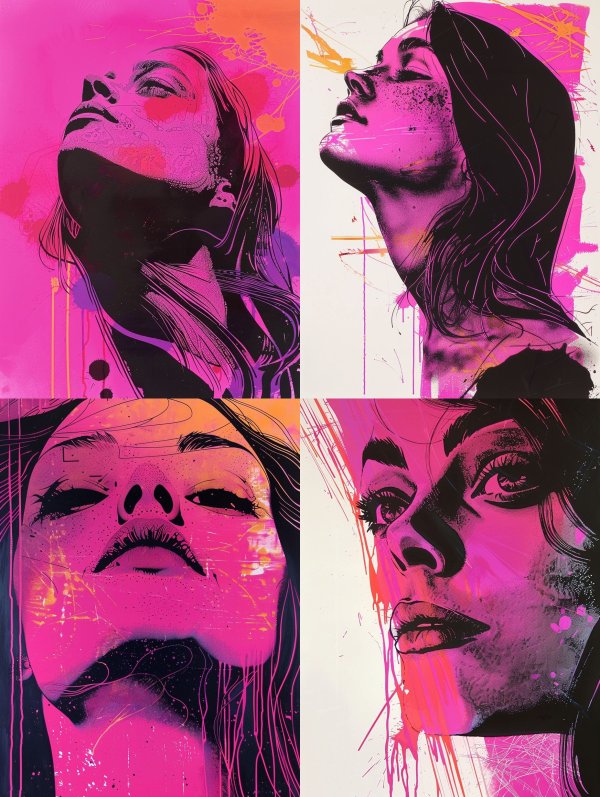Neon Pop Noir