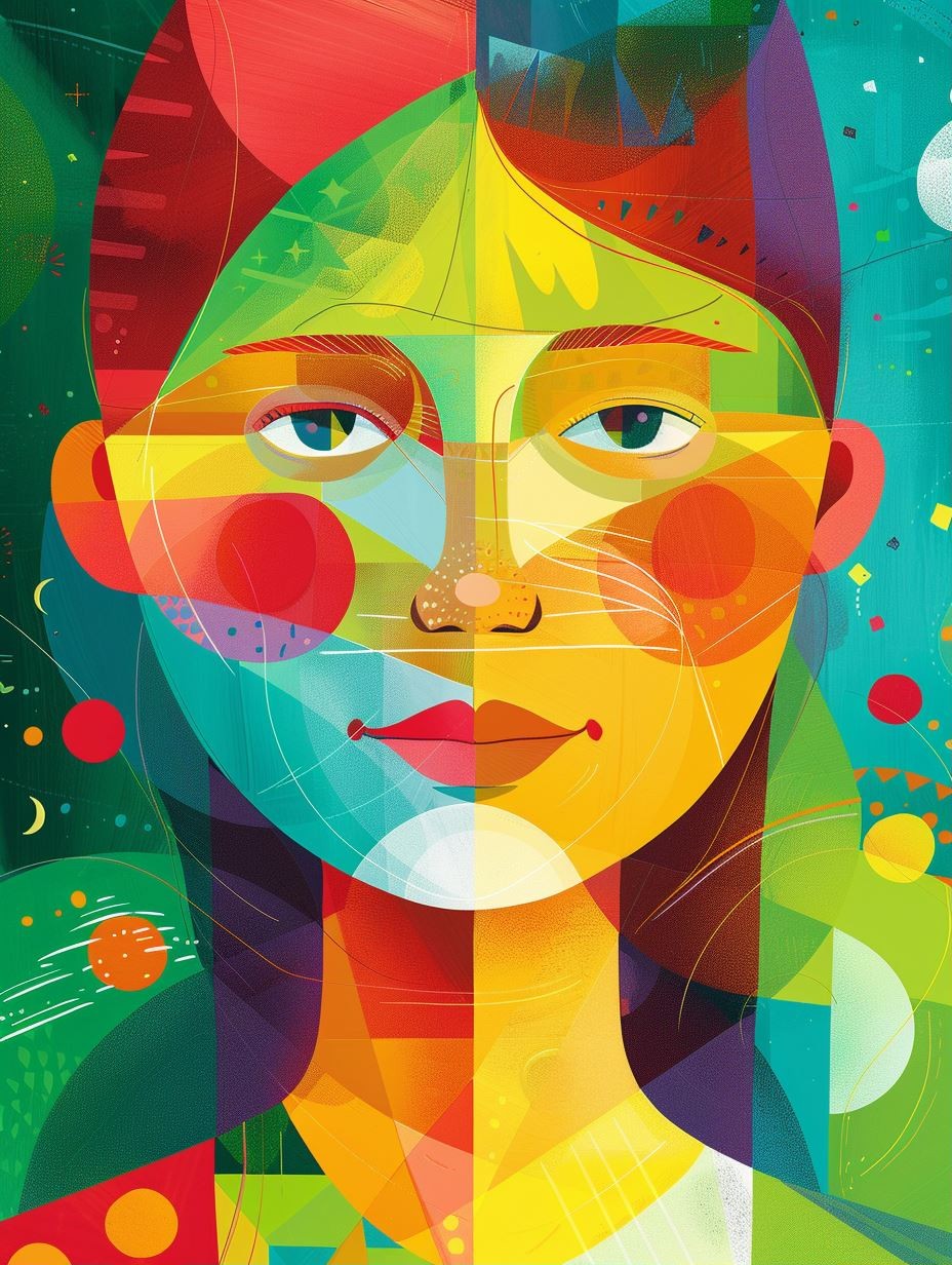 Prismatic Soul Portrait 3
