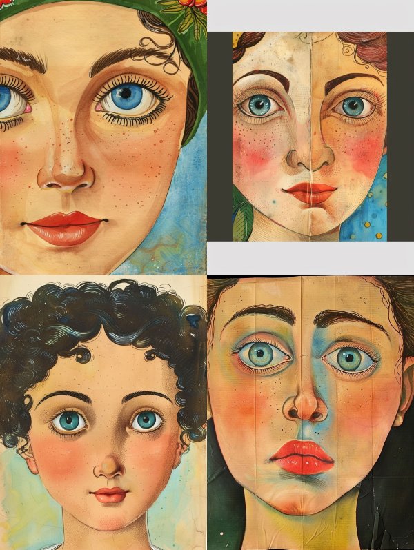 Sun Kissed Watercolor Gaze 2