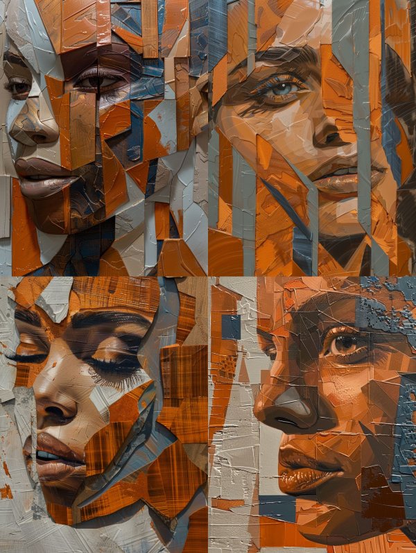 Fragmented Soul Mosaic