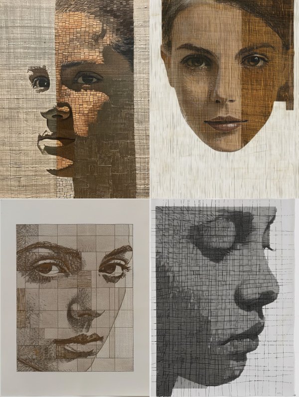 Fragmented Soul in Textured Earth