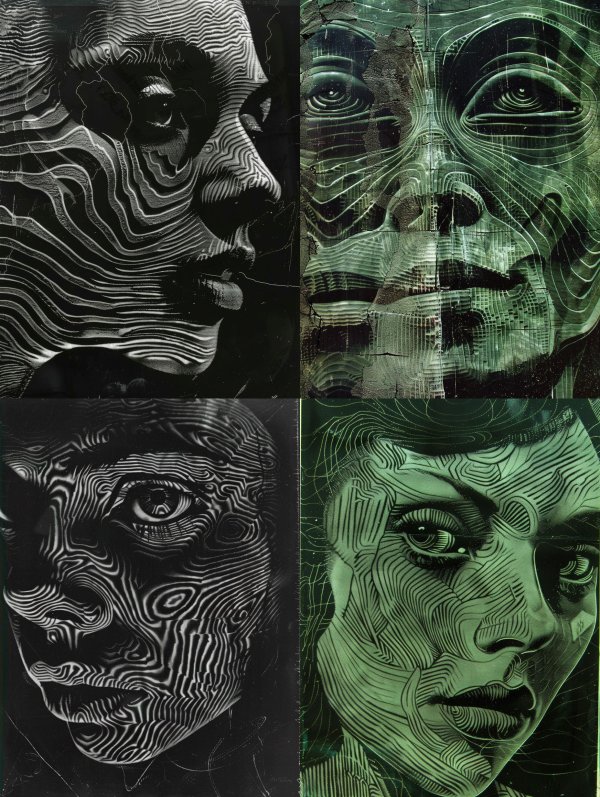 Monochrome Topographic Soul