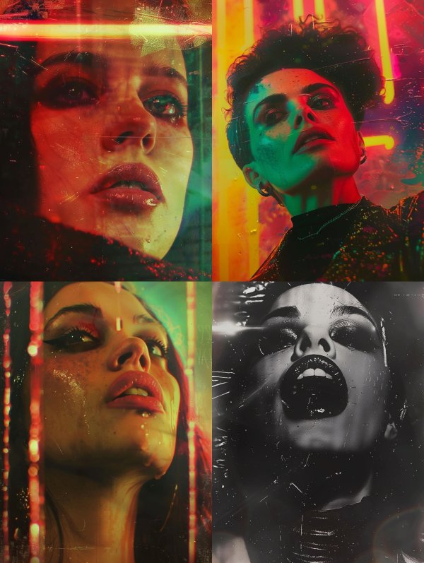 Neon Glitch Dream
