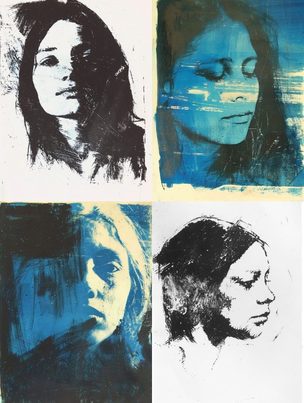 Ink Shadow Portrait