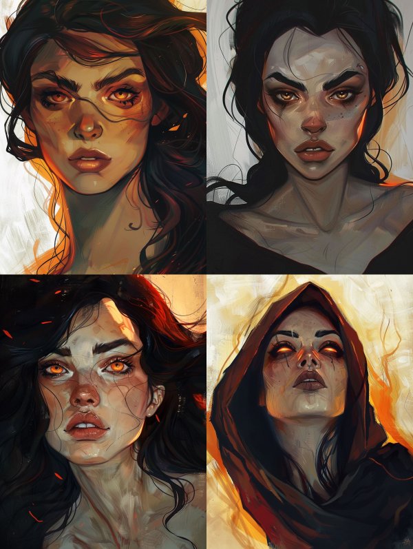 Amber Ember Gaze