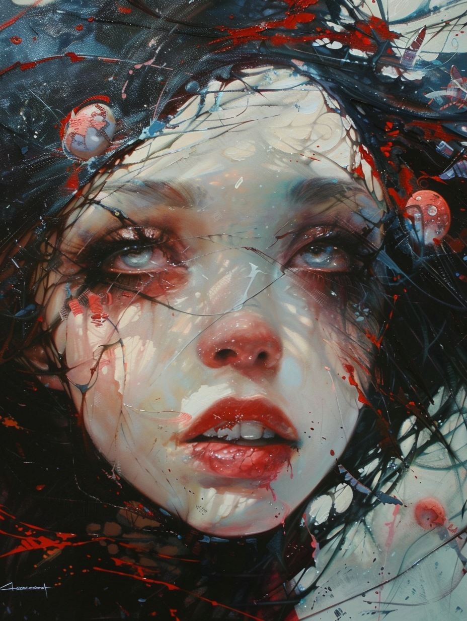 Crimson Chaos Portrait 2
