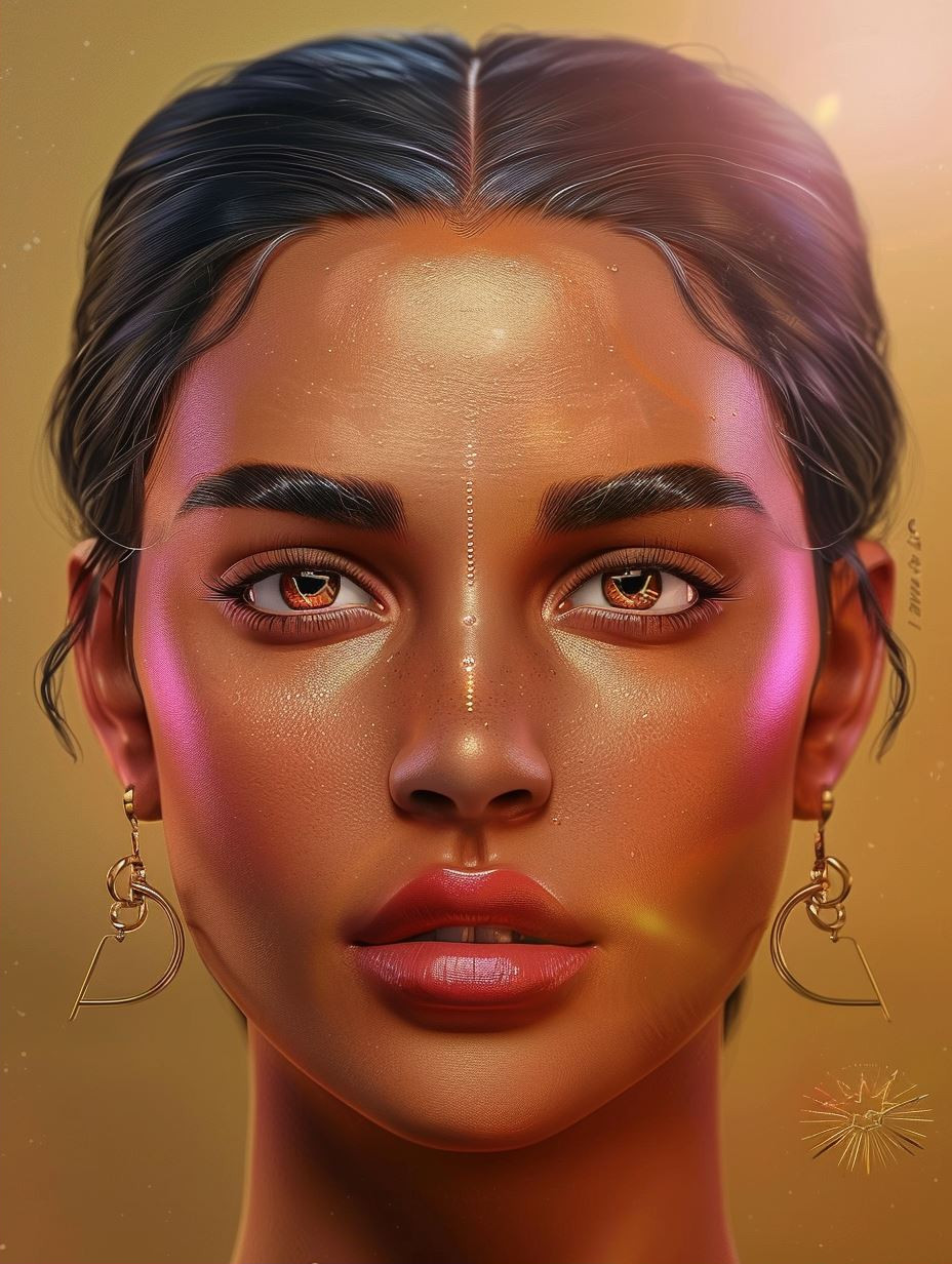 Golden Ethereal Radiance