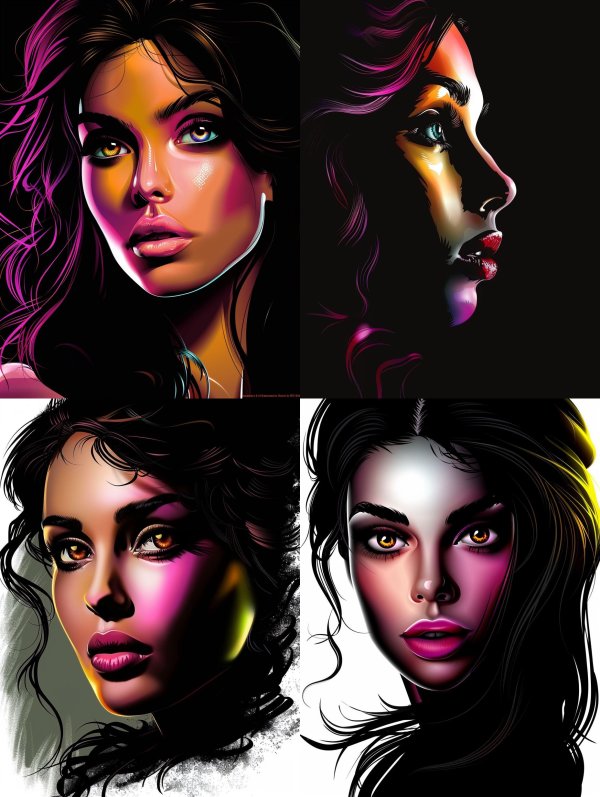 Neon Velvet Glow
