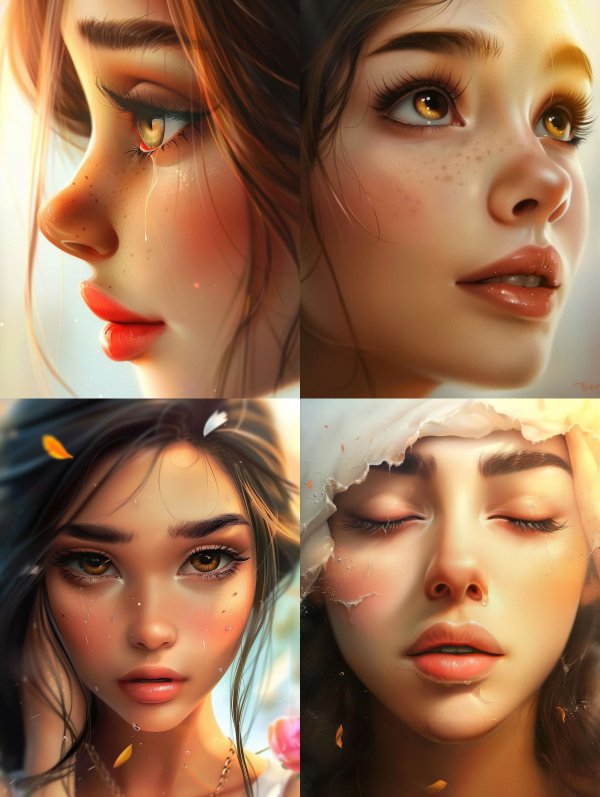 Melancholy Glow of Golden Tears