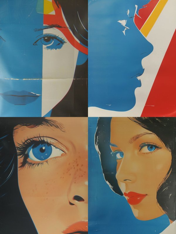 Abstract Pop Art Portrait