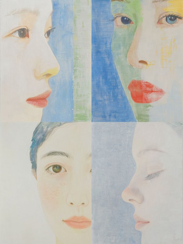 Ethereal Pastel Portrait