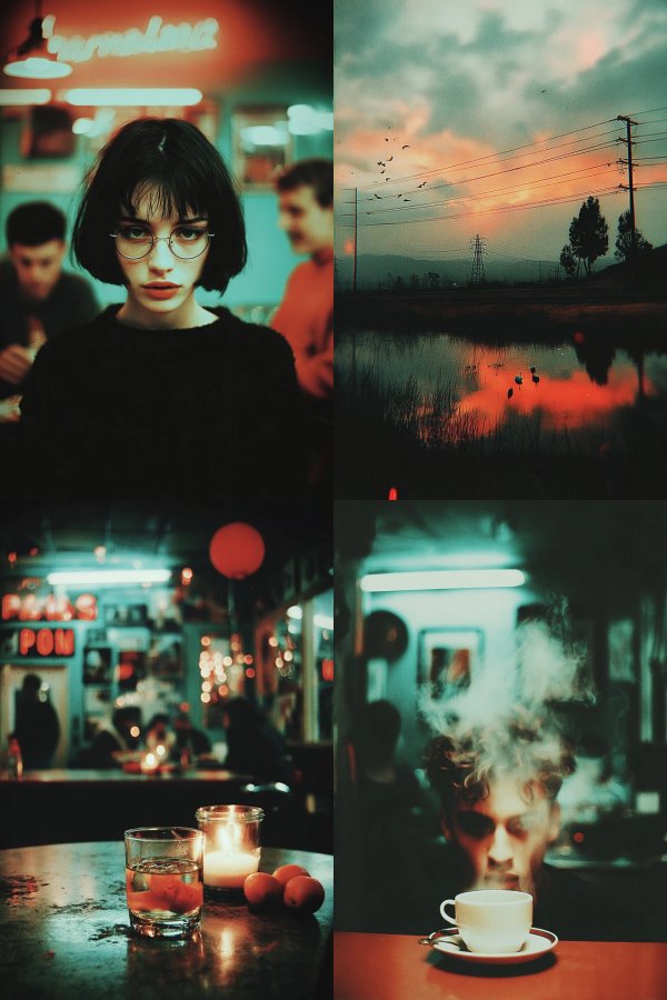 Neon Noir Gaze