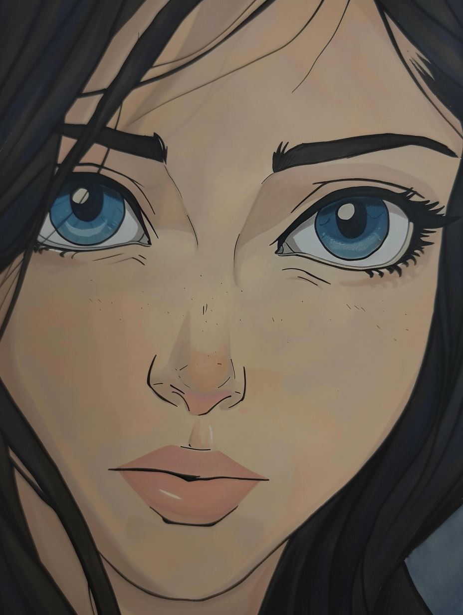 Bold Ink Portrait - Image 3