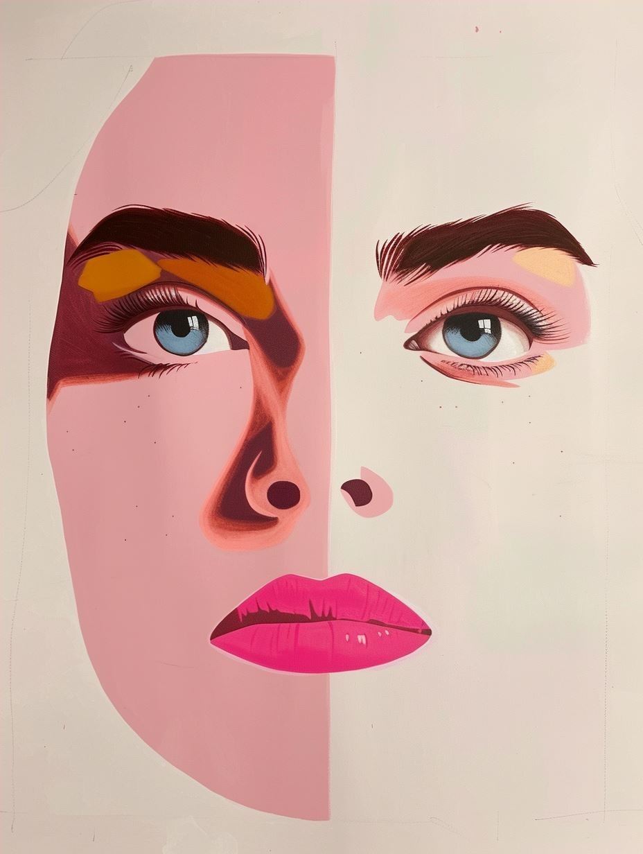 Neon Pastel Serenity