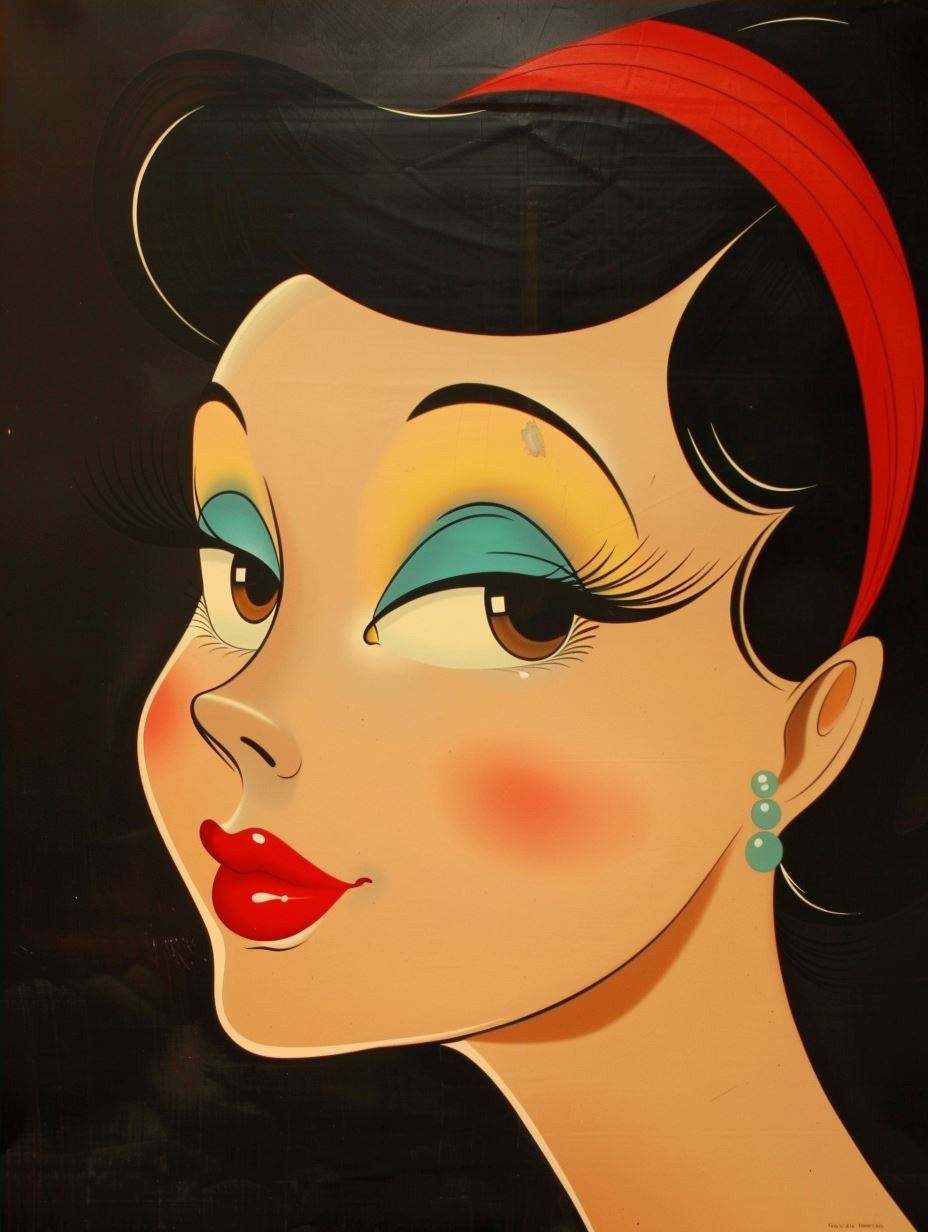 Vintage Doll Gaze