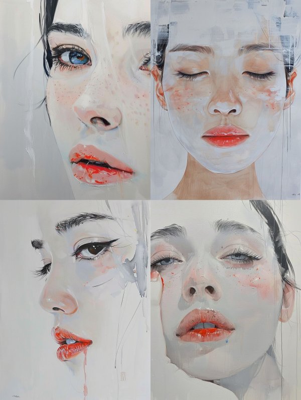 Ethereal Oil Gaze