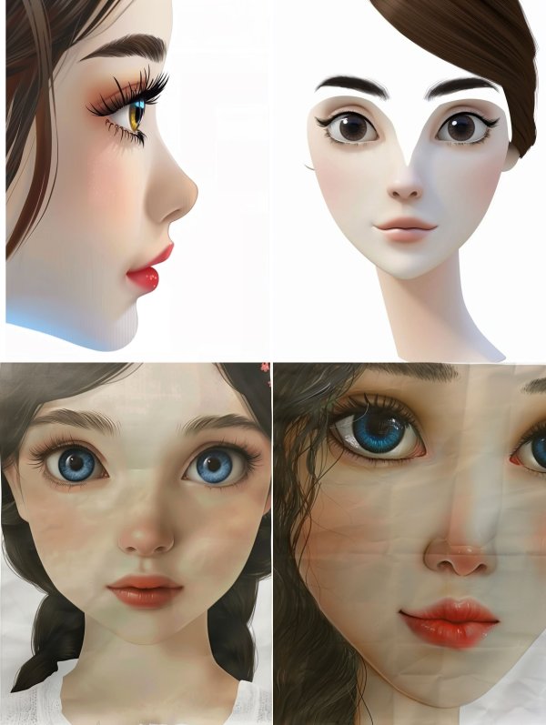 Ethereal Digital Portrait Glow