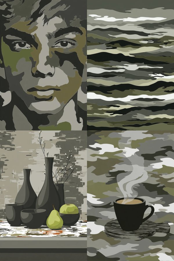 Olive Shadow Portrait