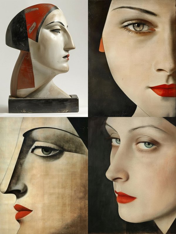 Avant Garde Sculptural Muse