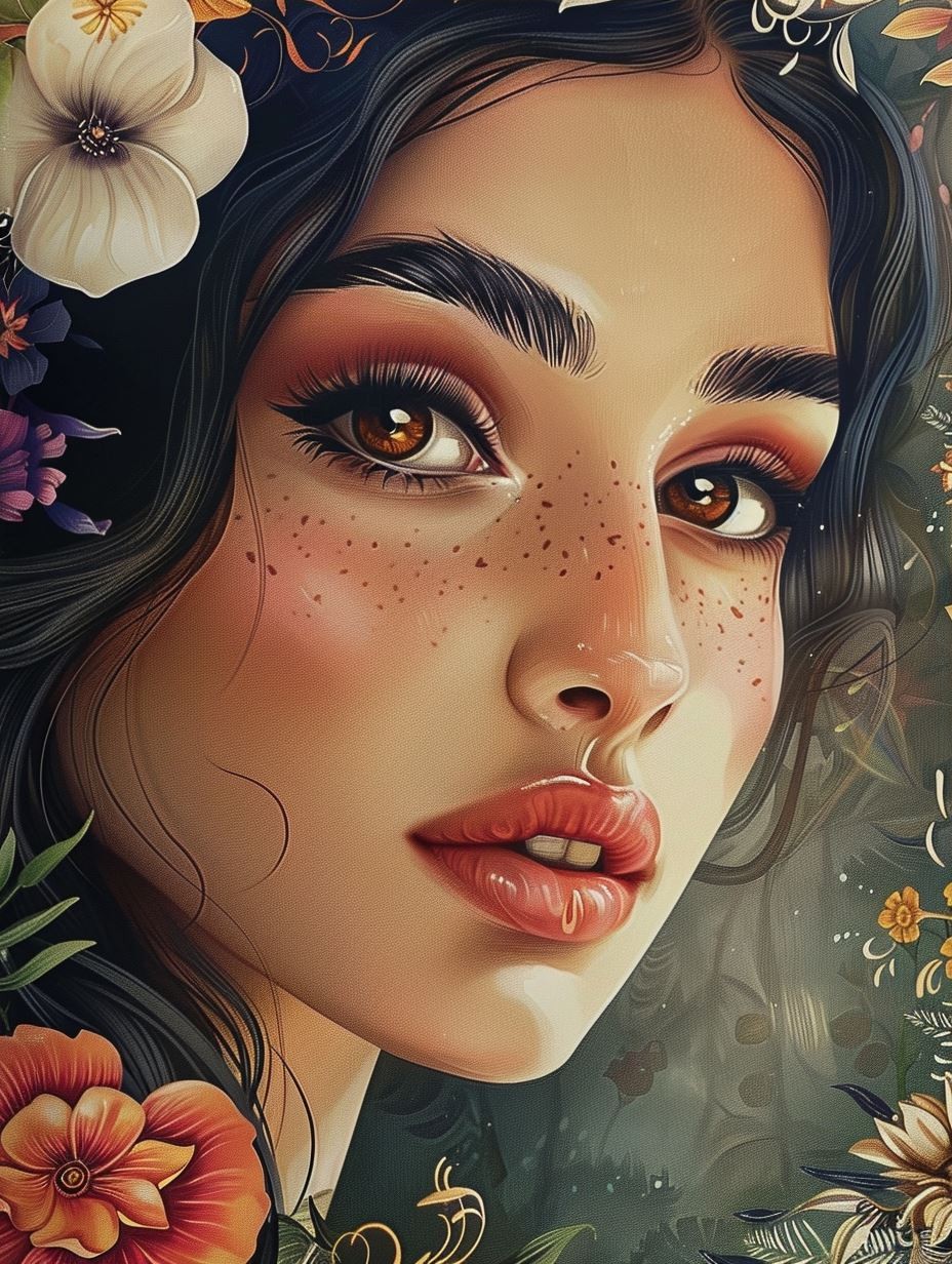Vintage Floral Muse - Image 3