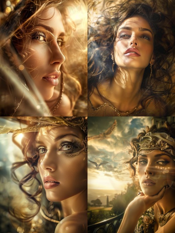 Golden Ethereal Glow