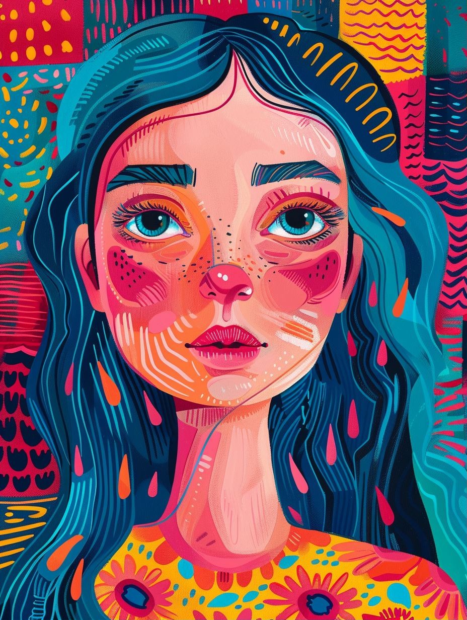 Prismatic Dream Portrait 3